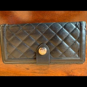 Burberry quilted wallet